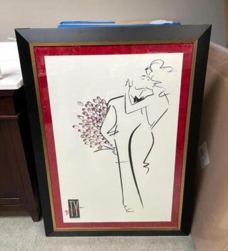 32" X 44" FRAMED WALL PICTURE