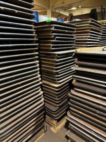 (30) - WOOD FOLDING TABLES