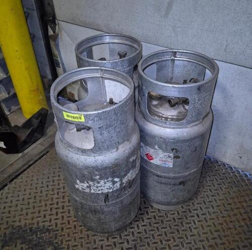 (3) - PROPANE TANKS