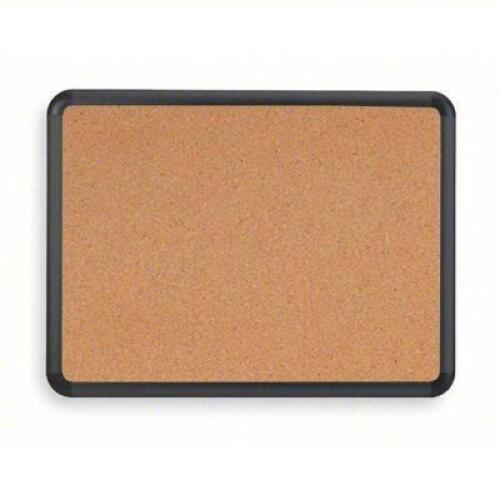 DESCRIPTION: (1) BULLETIN BOARD BRAND/MODEL: PRODUCT NUMBER #2RXF2 INFORMATION: BLACK BORDER, CORK SIZE: 24" X 36" RETAIL$: $56.38 EA QTY: 1