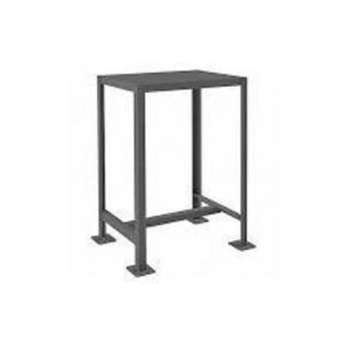 DESCRIPTION: (1) MACHINE / WORK TABLE BRAND/MODEL: DURHAM INFORMATION: 14 GAUGE WELDED TOP, STEEL, 2000 LB CAPACITY SIZE: 24" X 18" X 36"H RETAIL$: $1