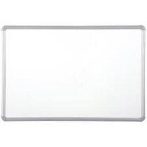 DESCRIPTION: (1) MARKERBOARD, WHITE BOARD BRAND/MODEL: MAGNA-RITE #219PG INFORMATION: WHITE BOARD, SILVER FRAME TRIM SIZE: 4' X 6' RETAIL$: $448.88 EA