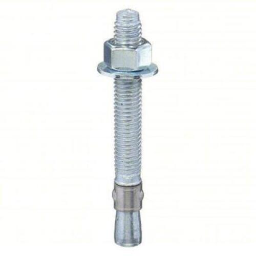 DESCRIPTION: (2) CASES OF (25) WEDGE ANCHOR BRAND/MODEL: RED HEAD #WS-1242 INFORMATION: ZINC SIZE: 4-1/4" X 1/2" RETAIL$: $38.29 EA QTY: 2