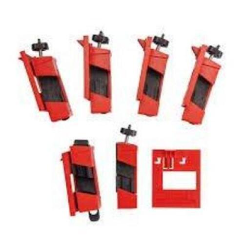 DESCRIPTION: (4) BAGS OF (6) CIRCUIT BREAKER BRAND/MODEL: BRADY #Y5131215 INFORMATION: RED RETAIL$: $49.99 PER BAG QTY: 4