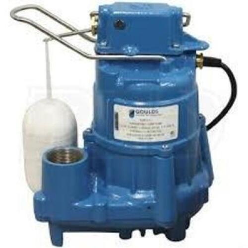 DESCRIPTION: (1) SUBMERSIBLE SUMP AND EFFLUENT PUMP BRAND/MODEL: GOULDS #GSP0311 INFORMATION: CAST IRON RETAIL$: $226.10 EA QTY: 1
