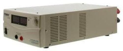 DESCRIPTION: (1) DC REGULATED POWER SUPPLY BRAND/MODEL: TENMA #72-7655 INFORMATION: WHITE, SWITCHING MODE RETAIL$: $234.67 EA QTY: 1