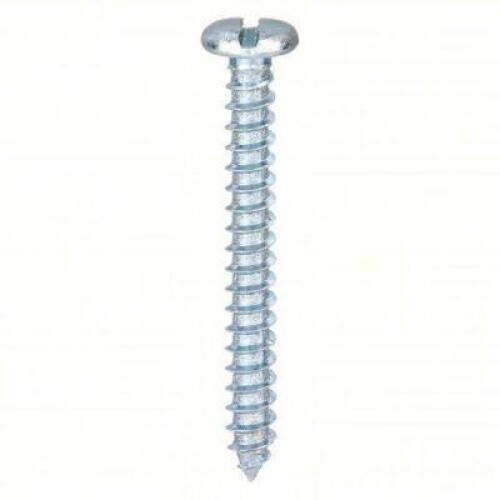 DESCRIPTION: (1) CASE OF (12) PACKS OF (100) SHEET METAL SCREWS BRAND/MODEL: 2DV82G INFORMATION: ZINC PLATED PAN SLOTTED SIZE: #8 1IN RETAIL$: $70.00