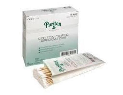 DESCRIPTION: (2) BOX OF (2500) COTTON TIPPED SWABS BRAND/MODEL: PURITAN PURSWAB #893-PC DBL INFORMATION: LINT-FREE DOUBLE ENDED TOPS RETAIL$: $50.00 E