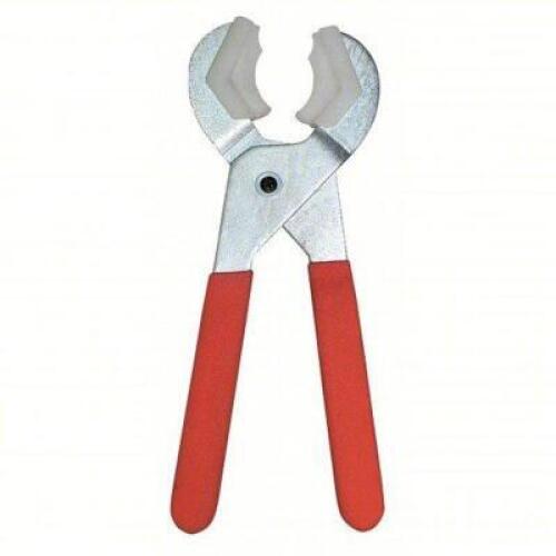 DESCRIPTION: (3) PLUMBING PLIERS BRAND/MODEL: PRODUCT NUMBER #34A519 INFORMATION: RED HANDLE SIZE: 1/8" TO 4-5/8" RETAIL$: $9.27 EA QTY: 3