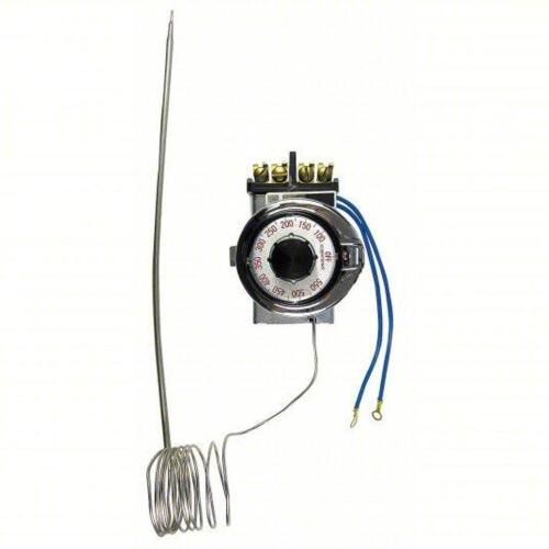 DESCRIPTION: (1) ELECTRIC THERMOSTAT BRAND/MODEL: ROBERTSHAW #6KXH8 INFORMATION: 100 to 550 Dial, 60 in Capillary, 120V AC/277V AC RETAIL$: $247.04 EA