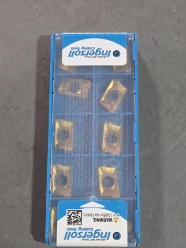 DESCRIPTION: (20) CARBIDE MILLING INSERTS BRAND/MODEL: INGESOLL AOMT120408R IN2510 RETAIL$: $446.20 QTY: 20