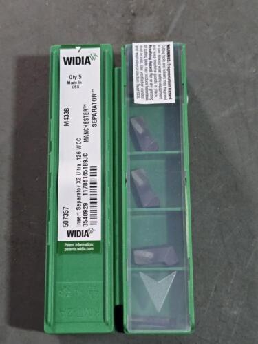 DESCRIPTION: (20) "SEPARATOR" X2 ULTRA CARBIDE GROOVING INSERTS BRAND/MODEL: WIDIA 3540929 SIZE: .094WOC RETAIL$: $243.60 QTY: 20
