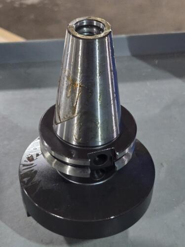 DESCRIPTION: (1) CAT 40 SHELL END MILL ADAPTER BRAND/MODEL: BISON 7-186-411 SIZE: 1-1/2" X2.40 RETAIL$: $258.00 QTY: 1