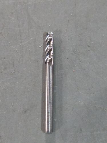 DESCRIPTION: (12) SOLID CARBIDE CORNER RADIUS END MILL BRAND/MODEL: GARR 761991 SIZE: 1/8" DIA .035" RAD 1/2" FL RETAIL$: $220.64 QTY: 12