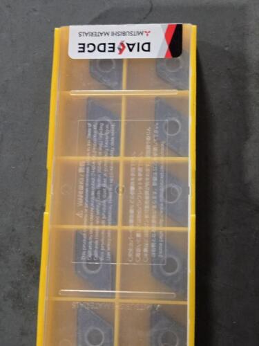 DESCRIPTION: (10) CARBIDE TURNING INSERTS BRAND/MODEL: MITSUBISHI DNMG432MS MP9015 RETAIL$: $436.20 QTY: 10
