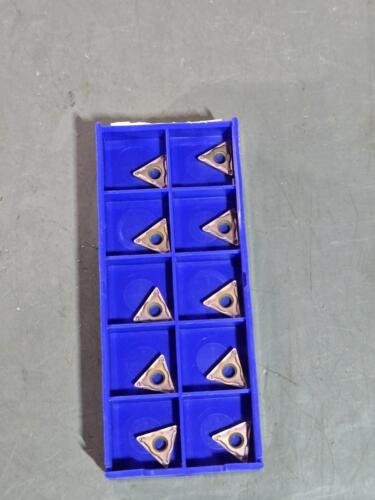 DESCRIPTION: (30) CERMET TURNING INSERTS BRAND/MODEL: SUMITOMO TCMT21.51EFP-T1500A RETAIL$: $247.20 QTY: 30