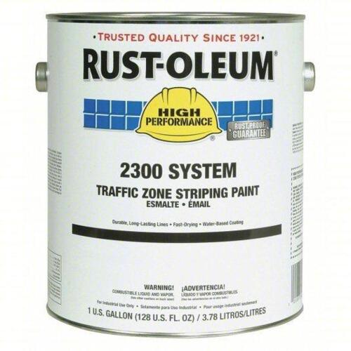 DESCRIPTION: (1) TRAFFIC ZONE MARKING PAINT BRAND/MODEL: RUST-OLEUM #34UL61 INFORMATION: TRAFFIC BLUE SIZE: 1 GALLON RETAIL$: $71.04 EA QTY: 1
