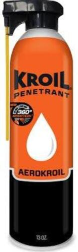 DESCRIPTION: (2) PENETRANT BRAND/MODEL: KROIL SIZE: 13 OZ RETAIL$: $21.99 EA QTY: 2