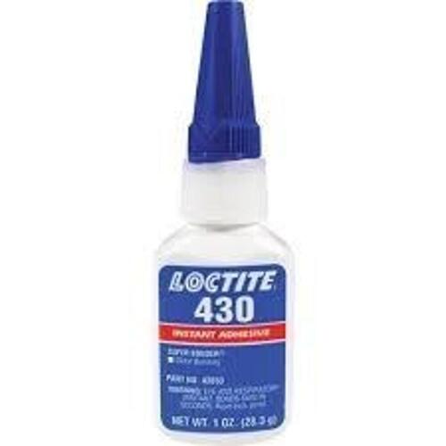 DESCRIPTION: (6) INSTANT ADHESIVE BRAND/MODEL: LOCTITE 430 SIZE: 1 OZ RETAIL$: $30.42 EA QTY: 6