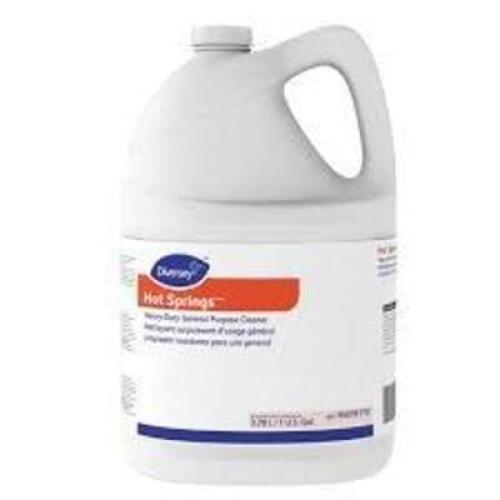 DESCRIPTION: (2) HEAVY DUTY GENERAL PURPOSE CLEANER BRAND/MODEL: DIVERSEY HOT SPRINGS SIZE: 1 GALLON RETAIL$: $69.67 EA QTY: 2