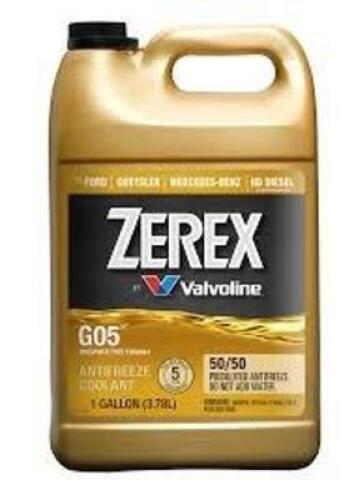 DESCRIPTION: (1) ANTIFREEZE BRAND/MODEL: ZEREX VALVOLINE G48 SIZE: 1 GALLON RETAIL$: $19.99 EA QTY: 1