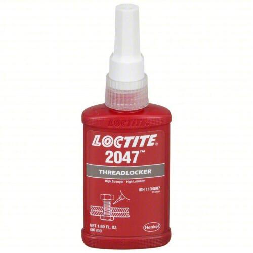 DESCRIPTION: (4) THREADLOCKER BRAND/MODEL: LOCTITE 2047 SIZE: 1.69 FL OZ RETAIL$: $70.67 EA QTY: 4