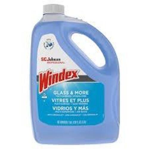 DESCRIPTION: (2) GLASS AND MORE CLEANER BRAND/MODEL: WINDEX SIZE: 1 GALLON RETAIL$: $16.65 EA QTY: 2