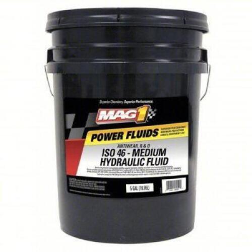 DESCRIPTION: (1) HYDRAULIC OIL BRAND/MODEL: MAG 1 #43y923 SIZE: 5 GALLON RETAIL$: $104.00 EA QTY: 1