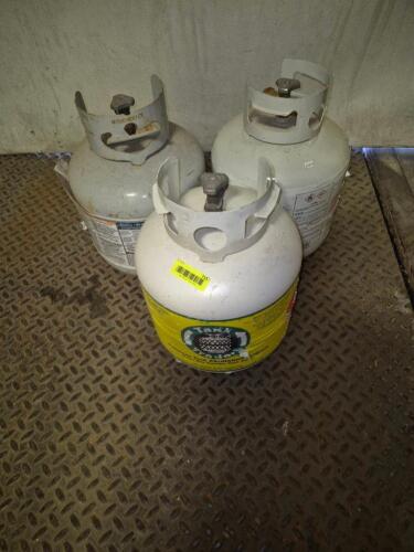 (3) - #20 PROPANE TANKS