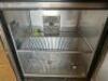 DESCRIPTION TRUE SINGLE DOOR UNDER COUNTER COOLER. BRAND / MODEL: TRUE TUC-27-HC ADDITIONAL INFORMATION SN# 10061685, 115 VOLT, 1 PHASE. TESTED AND WO - 3