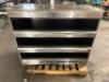 DESCRIPTION MARSHALL AIR SYSTEMS MODEL CR1 THREE TIER THERMOGLO HEATED WARMER BRAND / MODEL: MARSHALL SYSTEMS CR1 ADDITIONAL INFORMATION 208 VOLT, 1 P