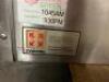 DESCRIPTION MARSHALL AIR SYSTEMS MODEL CR1 THREE TIER THERMOGLO HEATED WARMER BRAND / MODEL: MARSHALL SYSTEMS CR1 ADDITIONAL INFORMATION 208 VOLT, 1 P - 4