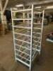 DESCRIPTION ALUMINUM #10 CAN RACK. BRAND / MODEL: NEW AGE LOCATION BAY 6 QTY 1 - 3