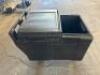 DESCRIPTION CAMBRO BLACK PLASTIC ICE CADDY BRAND / MODEL: CAMBRO ADDITIONAL INFORMATION RETAILS NEW FOR $875 LOCATION BAY 6 QTY 1 - 5