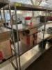 DESCRIPTION (3) GROUP 36" X 18" FOUR TIER STAINLESS SHELF. THIS LOT IS: SOLD BY THE PIECE SIZE 36" X 18" LOCATION BAY 6 QTY 3 - 3