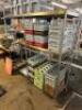 DESCRIPTION (2) GROUP 36" X 18" FOUR TIER STAINLESS SHELF. THIS LOT IS: SOLD BY THE PIECE SIZE 36" X 18" LOCATION BAY 6 QTY 2 - 2