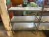 DESCRIPTION (2) GROUP 36" X 18" FOUR TIER STAINLESS SHELF. THIS LOT IS: SOLD BY THE PIECE SIZE 36" X 18" LOCATION BAY 6 QTY 2 - 6