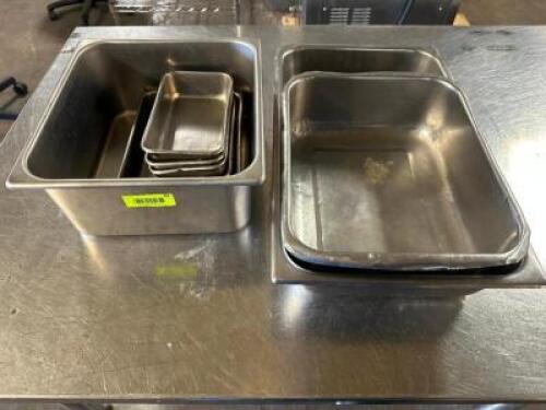 DESCRIPTION (1) LOT OF ASSORTED STAINLESS INSERTS THIS LOT IS: ONE MONEY LOCATION BAY 6 QTY 1