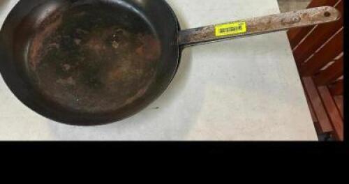 DESCRIPTION (2) 16" SKILLETS THIS LOT IS: SOLD BY THE PIECE SIZE 16" LOCATION BAY 6 QTY 2