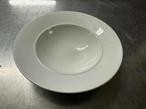 DESCRIPTION (12) 8 1/2" CHINA BOWLS BRAND / MODEL: ALCHEMY B88654-BS4034 THIS LOT IS: SOLD BY THE PIECE SIZE 8 1/2" LOCATION BAY 6 QTY 12