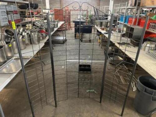DESCRIPTION 36" FOLDING WIRE DISPLAY RACK LOCATION BAY 6 QTY 1