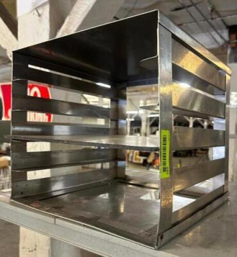 DESCRIPTION SMALL STAINLESS RACK LOCATION BAY 6 QTY 1