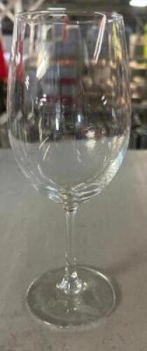 DESCRIPTION (16) WINE GLASSES. ADDITIONAL INFORMATION W/ GLASS RACK THIS LOT IS: SOLD BY THE PIECE LOCATION BAY 6 QTY 4