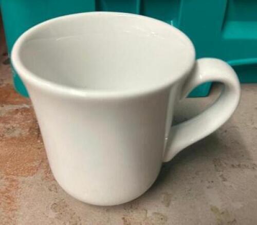 DESCRIPTION (16) COFFEE MUGS. ADDITIONAL INFORMATION W/ GLASS RACK THIS LOT IS: SOLD BY THE PIECE LOCATION BAY 6 QTY 16