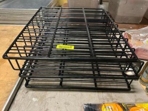 DESCRIPTION (2) BLACK WIRE MERCHANDISER BASKETS THIS LOT IS: ONE MONEY LOCATION BAY 6 QTY 1