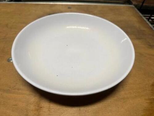 DESCRIPTION (24) 9" PLASTIC PLATES THIS LOT IS: SOLD BY THE PIECE SIZE 9" LOCATION BAY 6 QTY 24