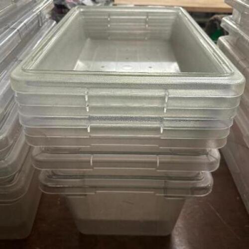 DESCRIPTION (6) 3 GALLON PLASTIC INSERTS. THIS LOT IS: SOLD BY THE PIECE LOCATION BAY 6 QTY 6
