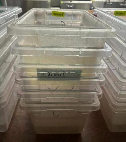DESCRIPTION (6) 3 GALLON PLASTIC INSERTS. THIS LOT IS: SOLD BY THE PIECE LOCATION BAY 6 QTY 6