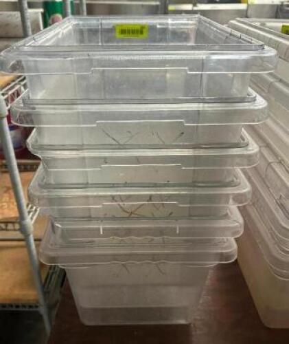 DESCRIPTION (6) 3 GALLON PLASTIC INSERTS. THIS LOT IS: SOLD BY THE PIECE LOCATION BAY 6 QTY 5