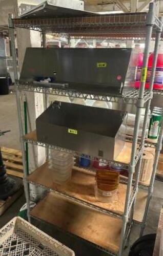 DESCRIPTION 36" X 18" FIVE TIER WIRE RACK. LOCATION BAY 6 QTY 1